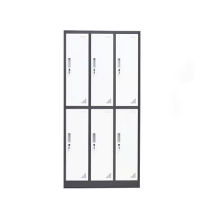 Taquillas de almacenamiento de acero gabinete para lavandería Color personalizado tamaño escuela gimnasio Oficina Metal seguridad <span class=keywords><strong>Taquilla</strong></span> de ALM - Product Image 4