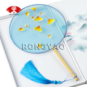 <span class=keywords><strong>พัด</strong></span>ลมมือถือสไตล์จีน<span class=keywords><strong>โบราณ</strong></span>ทำจากผ้าไหมโปร่งแสงของผู้หญิงสไตล์วินเทจสไตล์<span class=keywords><strong>ญี่ปุ่น</strong></span>พัดวงกลมสวยงาม - Product Image 2