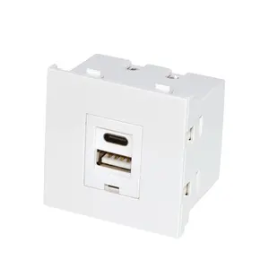 מפעל nepci 50*50 מ "מ 5v/2.1a מטען usb עם סוג א ו-ג XJY-USB-27-A/ג יציאות כפול מטען מטען USB