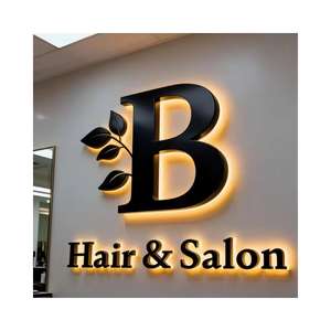 Custom 3D LED Light Sign <b>Board</b> Wall Mounted Business Logo Signage Electronic Advertising Display <b>Board</b> for Commercial Use - Product Image 4