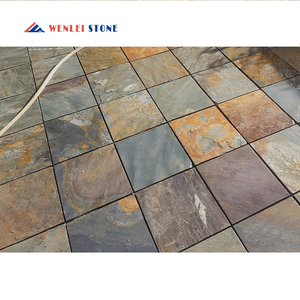 Engranzamento montado Rusty <span class=keywords><strong>Slate</strong></span> Pavimentação Stone-Fácil instalar para Garden Path - Product Image 2