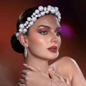 Bandeau <span class=keywords><strong>de</strong></span> diadème <span class=keywords><strong>de</strong></span> mariée fait à la main avec perles accessoires <span class=keywords><strong>de</strong></span> bijoux <span class=keywords><strong>de</strong></span> <span class=keywords><strong>cheveux</strong></span> <span class=keywords><strong>de</strong></span> <span class=keywords><strong>mariage</strong></span> pour femmes <span class=keywords><strong>coupe</strong></span> <span class=keywords><strong>de</strong></span> <span class=keywords><strong>cheveux</strong></span> Simple et à la mode pour les femmes HP810 - Product Image 3