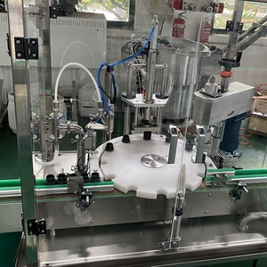 Machine de remplissage de bouteilles Chubby <span class=keywords><strong>Gorrila</strong></span> de 10ml Machine de remplissage de capsulage de solvant Machine de remplissage de liquide de petite bouteille - Product Image 2