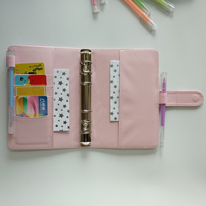 Nhà Cung Cấp Trường Học Cô Gái Thiếu Niên Viết Vẽ Hàng Tuần Hàng Tháng A6 Sữa Kế Hoạch Màu Hồng Lá Lỏng Lẻo Máy Tính Xách Tay Du Lịch Ghi Chú Tạp Chí - Product Image 3