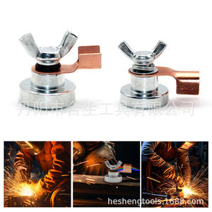 Abrazadera Magnética para Soldadura Mr Drill, 33 mm, 1.3 Pulgadas, Doble Palanca, Acero Galvanizado en Caliente, para Máquina de Soldadura Eléctrica - Product Image 5