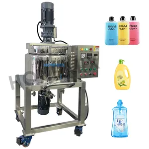 HONE industrial portable jacket Heating mixing agitator tank for making liquid soap window cleaning products mixer