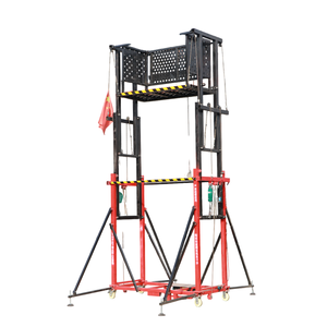 लिफ्ट रिमोट कंट्रोल मोबाइल इलेक्ट्रिक लिफ्टिंग स्कैफैल्ड प्लेटफॉर्म 10 मीटर इलेक्ट्रिक लिफ्टिंग मचान 500 किलोग्राम - Product Image 6