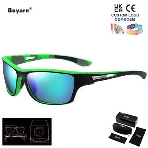 Boyarn New UV400 TAC <strong>TR</strong> Polarized Night Vision Photochromic Sport Sunglasses Fashionable OEM ODM Custom Logo - Product Image 3