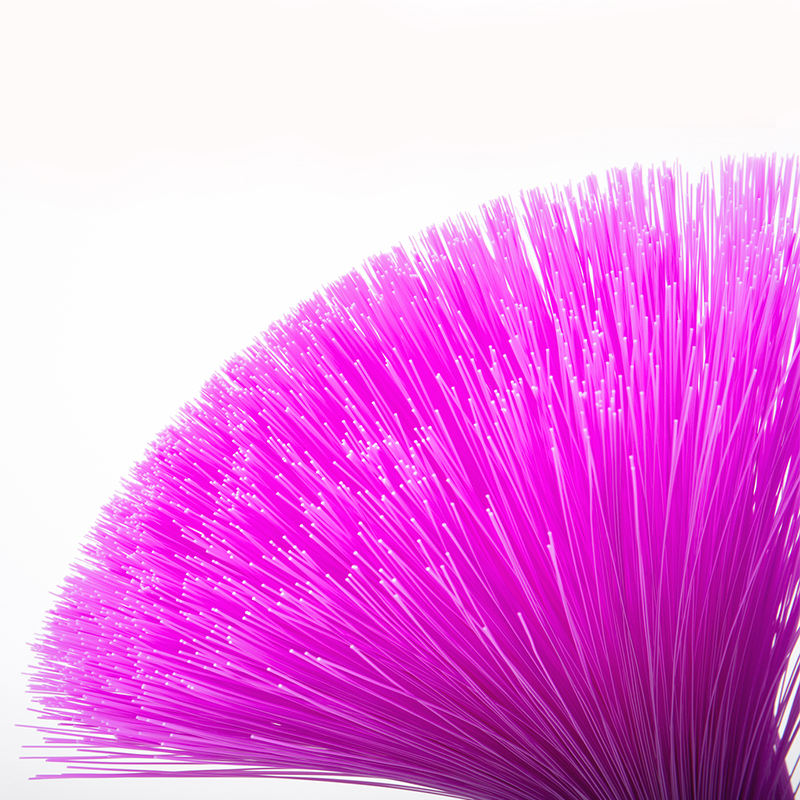 CHINA Wholesale Raw Materials Plastic Black Color Polyester PET Synthetic BRISTLE