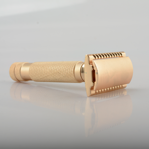 La migliore Vendita Crudeltà Commercio All'ingrosso Rasoio Da Barba Barbiere Rasoio Opaco Oro Personna Uso Professionale Diritta Double Edge Lama Singola - Product Image 4