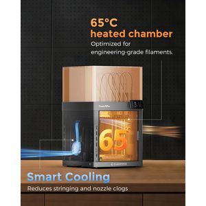 Imprimante 3D Flashforge Creator 5 Pro 256x256x256mm, 4 têtes d'impression, impression multi-matériaux, plateau chauffant en aluminium - Product Image 6