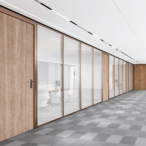 Hiện Đại Modular Văn Phòng Phân Vùng Tường Kính Hệ Thống Cách Âm Di Chuyển Divider Phòng Tủ Cho Bệnh Viện Phòng Khách Sử Dụng - Product Image 3