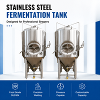 Fermentador Artesanal Premium de 2000L - Tanque Encamisado Estándar Alemán 316L con Enfriamiento de Glicol de Precisión para Cervecerías Comerciales