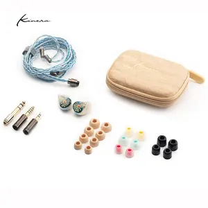 Kinera Custom Good Quality Funny Fcc Profesional Graffiti Hi Res 3.5 MM Wires Loud Studio IEM Headphones Out Of Ear Headphones