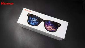 WAi4 Smart Glasses <b>Bluetooth</b> Calling Simultaneous Interpretation AI Voice Assistant Recording Music Play Strong Flashlight - Product Image 4