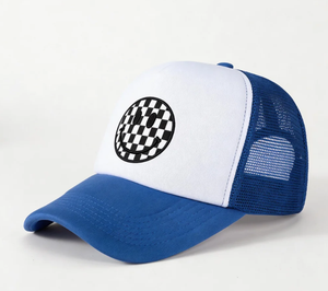 Private Label Mens 5 Panel <b>Pen</b> Foam Front Mesh Back Snapback Baseball Truck Cap Trucker Hat With Embroidered Patch - Product Image 6