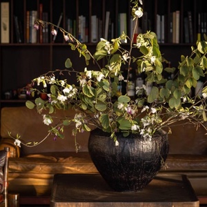 Pots <span class=keywords><strong>de</strong></span> fleurs en fibre <span class=keywords><strong>de</strong></span> verre décoratifs d'intérieur et d'extérieur pour décoration <span class=keywords><strong>de</strong></span> jardin, Grandi Vasi Per Piante - Product Image 5