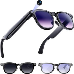Gafas Inteligentes con Cámara, Gafas con Cámara de 8MP <span class=keywords><strong>para</strong></span> Vlogs, Viajes y Trabajo, Gafas de Sol con Grabación de Video 4K <span class=keywords><strong>para</strong></span> Hombres y Mujeres - Product Image 1