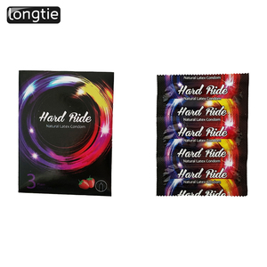 Préservatifs personnalisés 49mm 50mm à largeur étroite en latex pour hommes, surface lisse, striée, texturée, avec saveur et lubrifiant - Product Image 2