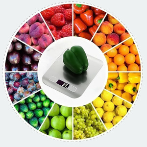 5kg 10kg 주방 계량 저울 스테인레스 스틸 스케일 LCD 디스플레이 요리 용 스마트 디지털 전자 식품 저울 - Product Image 6