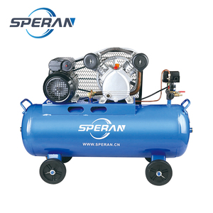 <span class=keywords><strong>Compresor</strong></span> de Aire Móvil SPERAN de Buena Calidad, 2HP, 50L, <span class=keywords><strong>2</strong></span> Cilindros, Accionado por Correa, con Ruedas - Product Image 1
