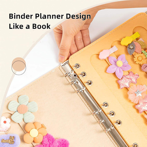 Organisateur de bandeaux mural en feutre, matériau polyester, design pliable pour rangement derrière la porte, style américain - Product Image 4