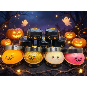 Pelota Antiestrés de Halloween con Forma de Dumpling, Brillante en la Oscuridad, Juguete Sensorial Fidget - Product Image 2