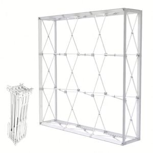 Aluminum Fabric SEG <b>Advertising</b> <b>Light</b> <b>Box</b> Display Stand with Pop up Backdrop for Corporate Giveaways - Product Image 3