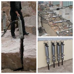 Hydraulische steensplijter voor beton en wapeningsdemonstratie - Product Image 4