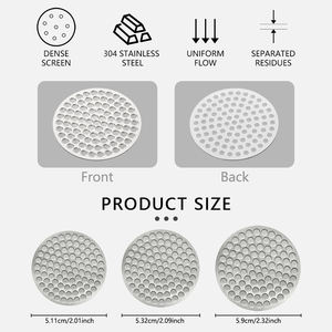 Precio al por mayor Espresso Puck Screen 51/53.5/58. Placa <span class=keywords><strong>de</strong></span> filtro <span class=keywords><strong>de</strong></span> café <span class=keywords><strong>de</strong></span> 5mm en pantalla <span class=keywords><strong>de</strong></span> malla <span class=keywords><strong>de</strong></span> filtro <span class=keywords><strong>de</strong></span> retrolavado <span class=keywords><strong>de</strong></span> repuesto <span class=keywords><strong>de</strong></span> Metal - Product Image 3