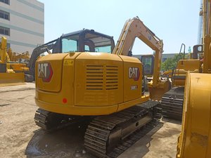 Mini-excavatrice Caterpillar 308E d'occasion, faible nombre d'heures de travail, petite machine de terrassement CAT - Product Image 2