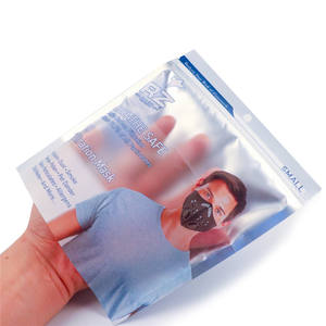 <span class=keywords><strong>Bolsa</strong></span> <span class=keywords><strong>de</strong></span> embalaje <span class=keywords><strong>al</strong></span> por menor <span class=keywords><strong>de</strong></span> plástico con cremallera y logotipo personalizado para embalaje <span class=keywords><strong>de</strong></span> protección facial - Product Image 6