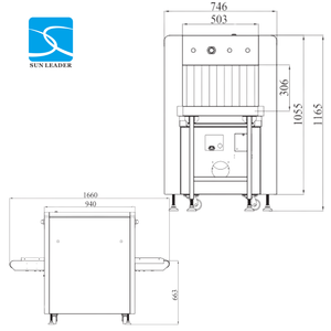 Machine de contrôle aux rayons X pour la gestion des films ASA ISO1600 et la <span class=keywords><strong>sécurité</strong></span> des bâtiments gouvernementaux et des campus - Product Image 4