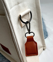 Sac fourre-tout en toile pour femme de grande taille et de haute qualité, sac à bandoulière pour ordinateur portable avec fermeture à glissière pour tous les voyages de toutes les saisons