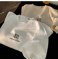 T-shirt à manches courtes imprimé numérique tendance, 100% coton, respirant, écologique, séchage rapide, coupe décontractée, homme femme