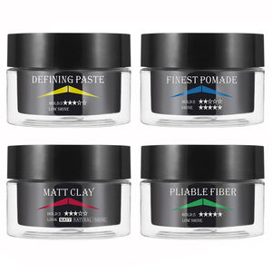 منتجات تصفيف الشعر الاحترافية من شركة تصنيع المعدات الأصلية علامة خاصة طين غير لامع مصفف شعر عضوي للرجال - Product Image 5