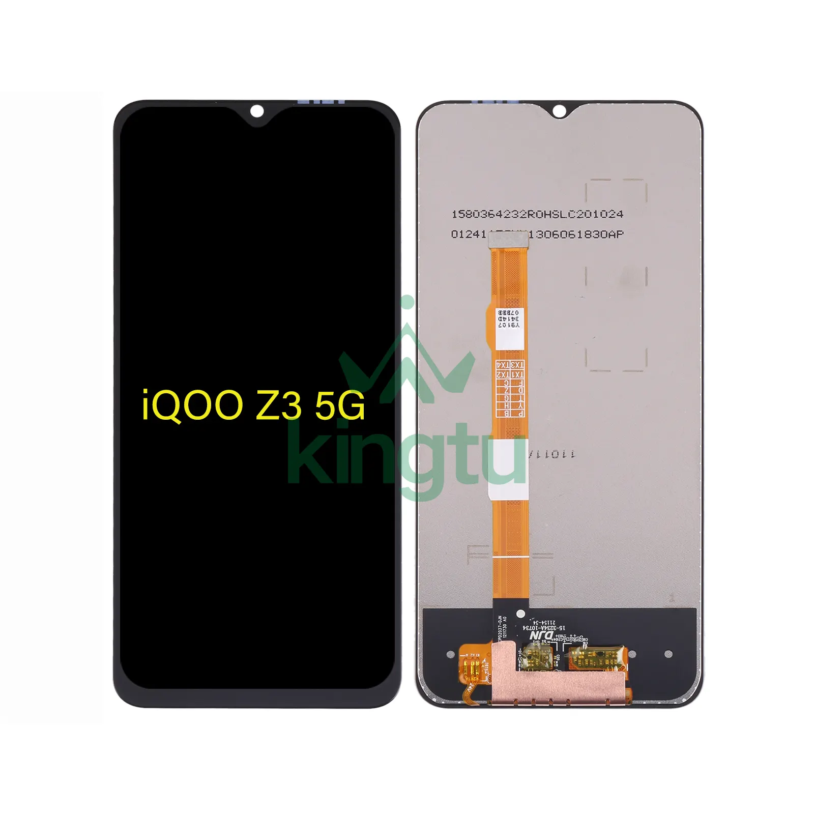Pantalla táctil LCD y digitalizador para teléfono inteligente Vivo iQOO Z3 5G V2073A