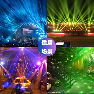 Projecteur de scène à tête mobile 100W YG-MH100W pour bars KTV, discothèques, équipement d'éclairage intérieur - Product Image 2