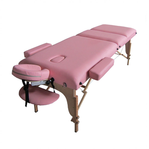 Mejor profesional portátil Camillas De Masajes masaje de ordeño cama sexual ajustable belleza Rosa Spa pestañas mesas masaje para la venta - Product Image 1