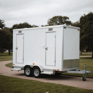 Cabine de toilette extérieure préfabriquée 2025 avec salle de bain et douche portables - Product Image 2