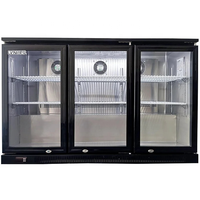 350L Mini Bar Boissons Réfrigérateur Bouteille Refroidisseur Réfrigérateur et Bière Congélateur Retour Bar Refroidisseur pour Comptoir