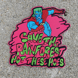 Logotipo personalizado tecido gancho e laço Patches bordados costurar em patches bordados para vestuário - Product Image 5