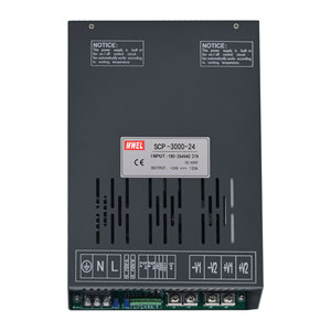 MWEL SCP-3000 3000W 12V 250A แหล่งจ่ายไฟแบบสวิตชิ่ง AC-DC ปรับค่าได้ สำหรับระบบอัตโนมัติในอุตสาหกรรม การทดสอบมอเตอร์ การชาร์จแบตเตอรี่ - Product Image 4