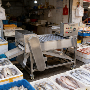 Machine à découper la viande fraîche en acier inoxydable / Machine à découper la viande de mouton / Machine à découper le <span class=keywords><strong>poisson</strong></span> - Prix - Product Image 1