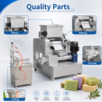 Machine à fabriquer du savon miniature à petite échelle DDCT-50 20-200 kg/h pour laboratoire professionnel, facile à utiliser et à entretenir