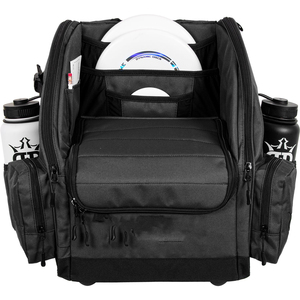 Free sample Personalized Disc Golf Bags Large Capacity Polyester Waterproof Sport Carrying <b>Bagpack</b> with Water Pocket - Product Image 1