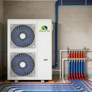 Bomba <span class=keywords><strong>de</strong></span> Calor Monobloque DC Inverter <span class=keywords><strong>de</strong></span> Fuente <span class=keywords><strong>de</strong></span> Aire 9-25kW R32 ERP A+++ con Almacenamiento para Uso Doméstico y Hotelero en <span class=keywords><strong>España</strong></span> (Exterior) - Product Image 1