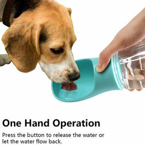 पोर्टेबल एब्स प्लास्टिक पालतू कटोरा पर्यावरण के अनुकूल प्रभार्य आउटडोर भोजन और पिल्ले और बिल्लियों के लिए पानी पीने का फव्वारा - Product Image 5