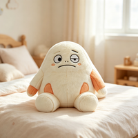 Peluche Mascotte Personnalisée OEM ODM, Poupée en Coton PP Doux, Marchandise de Marque, Cadeau Promotionnel, Commande en Gros