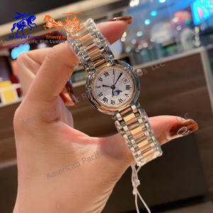 Montre à quartz de luxe Longnes Mark Fairwhale pour femme, boîtier carré élégant, montre-bracelet minimaliste, cadeau tendance pour femmes - Product Image 2